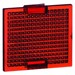 Indicatiemateriaal schakelmateriaal TOEBEHOREN Peha Symboolplaatje voor pulsdrukker opbouwROOD NEUTRAAL, rood transparant 00584311